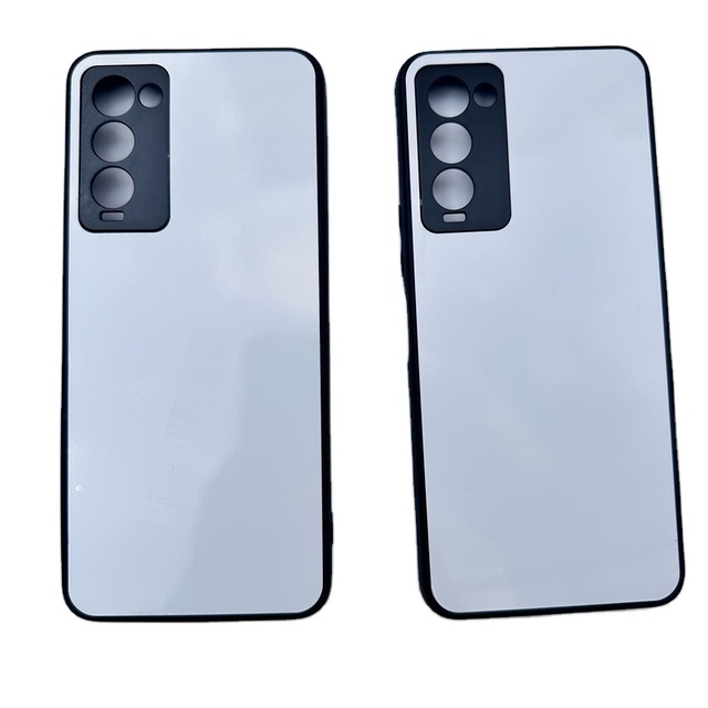 Custom Printed Shockproof for for Vivo Y50/Y30 Mobile Phone Case 2D TPU Aluminum Plate Blank DIY Sublimation Hot Press