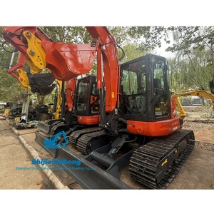 Mini pelleteuse de Kx163-5 Kubota 6 tonnes avec pelle à peinture originale/Le Japon a utilisé des mini machines de jardinage KUBOTA KX163 pour l'agriculture - Product Image 1
