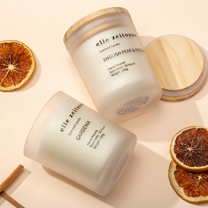 โถแก้วเทียนหอมขี้ผึ้งถั่วเหลืองสำหรับตกแต่งบ้านในโอกาสวันพ่อของวันอีสเตอร์รอมฎอนแบบสั่งทำหรูหราฉลากส่วนตัว - Product Image 5