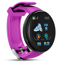 Montre connectée D18 noire/blanche/rose, IP67, moniteur d'oxygène sanguin, moniteur de fréquence cardiaque, tracker de fitness sportif, navigation GPS, acier, répondre aux appels