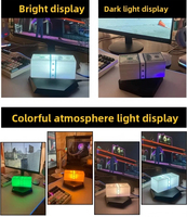 Lámpara Magnética Moderna con Diseño de Dólar 3D, Luz Nocturna LED Flotante, Giratoria, con Control Táctil y Remoto para Dormitorio o Escritorio