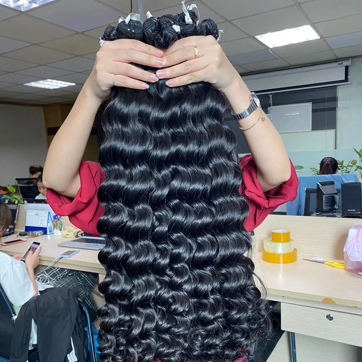 8a 12a grade malaysian hair ,charming sara hair exports malaysian kinky curly hair , virgin malaysian kinky curly hair bundles