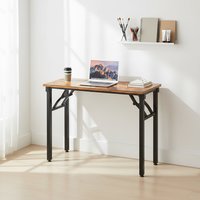 Bureau d'ordinateur pliable en bois personnalisé, écologique, multifonctionnel, gain de place, design moderne, haute qualité, pour le bureau à domicile