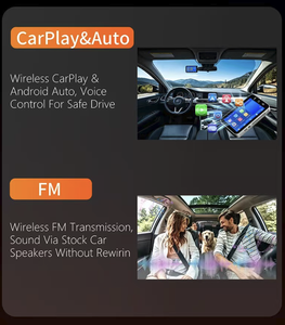 Cámara para Auto con Pantalla Táctil de 4.5 Pulgadas, Grabación Frontal y Trasera 2K, DVR, WIFI, FM, GPS, Bluetooth y Carplay para Todos los Autos - Product Image 4