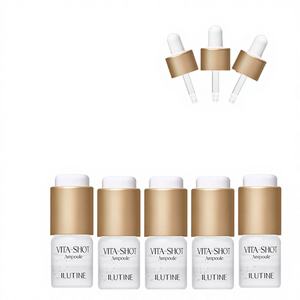 Ampolla Líquida Iluminadora con Vitamina C Estabilizada para el Tratamiento de Manchas Oscuras en el Rostro, Absorción Rápida para Hombres y Mujeres, 4 Semanas - Product Image 1