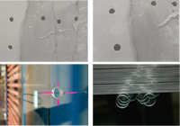 Perceuse de système de positionnement laser Perceuse de verre plat CNC pour le verre et la pierre frittée