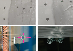 레이저 포지셔닝 시스템 드릴링 머신 CNC 유리 및 소결 석재 용 평면 유리 드릴링 머신 - Product Image 5