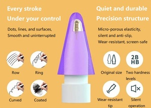 Thay thế ngòi lời khuyên cho táo bút chì 1st & 2nd cho Logitech Crayon styli bút làm bằng kim loại và nhựa - Product Image 6