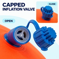 Sac étanche gonflable en PVC Ripstop, étanchéité absolue, flottabilité dynamique, logo personnalisé OEM, pour triathlon en eau libre