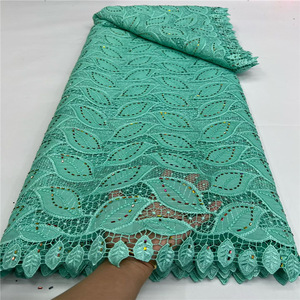 <span class=keywords><strong>Dentelle</strong></span> en cordon de chiffon écologique de luxe avec perles, tissu de <span class=keywords><strong>dentelle</strong></span> africaine Aso Ebi, <span class=keywords><strong>dentelle</strong></span> de mariage de haute qualité - Product Image 4