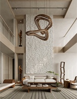 Carreaux flexibles en pierre à texture tissée de haute qualité Panneau mural mcm Panneau de revêtement mural flexible pour mur