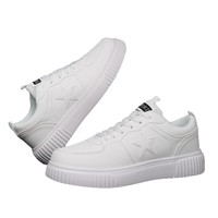 Chaussures de sport blanches pour hommes, taille spéciale 47, style Air Force, originales, simples, à semelle épaisse, décontractées, pour la course et la mode