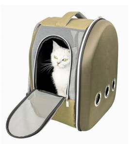 Mochila Personalizada OEM, Bolso, Transportín para Mascotas, Bolsa de Transporte Transpirable para Mascotas, Sistema de Refrigeración por Aire para Viajes y Compras al Aire Libre - Product Image 4