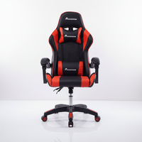 Chaise de jeu PC en cuir inclinable ergonomique confortable de haute qualité chaise d'ordinateur de bureau tournante moderne et économique