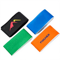 Sangle de transport réglable en polyester/nylon pour bâtons de ski, auto-adhésive, double face, à boucles et crochets, résistante, taille personnalisée, imprimée sur mesure