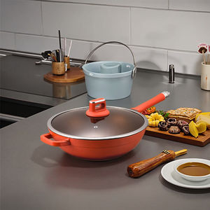 Sartén Antiadherente de Aluminio Libre de PFAS y PFOS, Sartén Profunda de Granito para Cocina, Sartén para Hornear Pasteles - Product Image 5