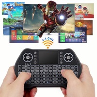 Komputer MT10 Fly Mini Air Mouse dan Keyboard Nirkabel untuk Gaming