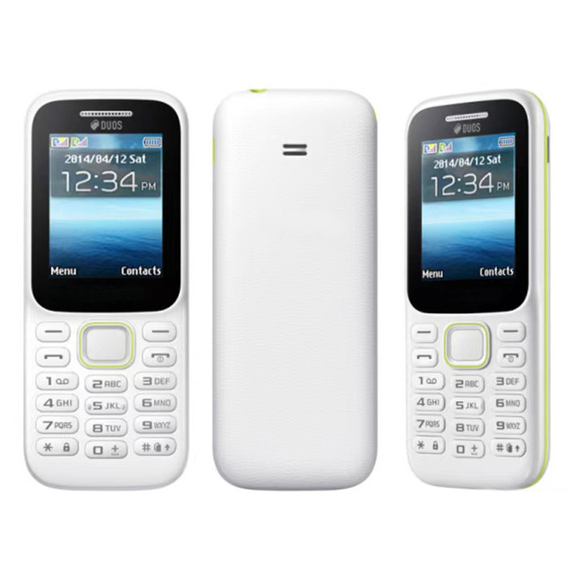 Factory Wholesale B310E 2G Mobile Phone Unlocked Bar Feature Phone Dual SIM GSM 2G Spanish English Keypad TFT Display FM Radio
