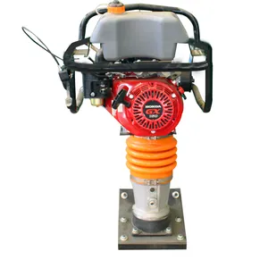 Petrol type Compactor Honda tamping jack compacting vibratory rammer gasoline engine 5.5HP tamping impacting rammer