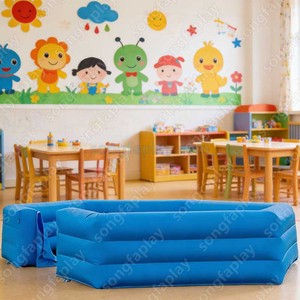 Structure gonflable robuste pour jeu de <span class=keywords><strong>Gaga</strong></span> <span class=keywords><strong>Ball</strong></span>, terrain de jeu gonflable, château gonflable, aire de jeux gonflable, équipements de parc d'attractions - Product Image 5