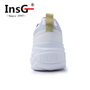 حذاء نسائي مكتنز, حذاء نسائي مكتنز على طراز المشي ، حذاء رياضي آخر صيحات الموضة - Product Image 5