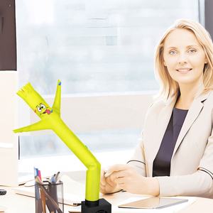 Neues Design Lustige Typ C Luft aufblasbare Tube Man Desktop Dancing Walker Wind fliegende Gebläse Günstige Mini Sky <span class=keywords><strong>Dancer</strong></span> Hohe Qualität - Product Image 1