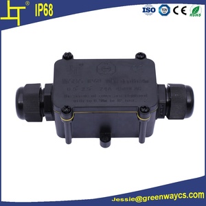 Boîte <span class=keywords><strong>de</strong></span> jonction <span class=keywords><strong>de</strong></span> borne extérieure étanche Ip68 avec 2 supports <span class=keywords><strong>de</strong></span> matériel PC pour connexion à 3 voies <span class=keywords><strong>de</strong></span> lumière sous-marine - Product Image 4
