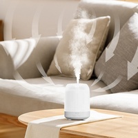 Nouveau Diffuseur d'Huiles Essentielles et d'Arômes pour le Sommeil, Humidificateur Électrique Domestique à Brume Froide Hydratante, Lumière Colorée, Vente Chaude