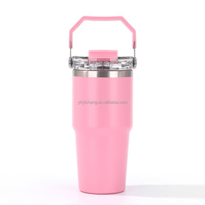 2025 nuova bottiglia d'acqua sportiva coperchi Tumbler a tenuta stagna 20oz 30oz si tan lei tumbler Flip paglia sostituzione coperchi - Product Image 3
