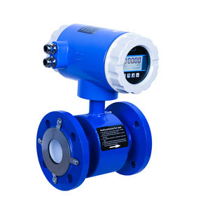 Meteran aliran air lapisan 220V PTFE pabrikan Cina meteran aliran elektromagnetik - Product Image 3