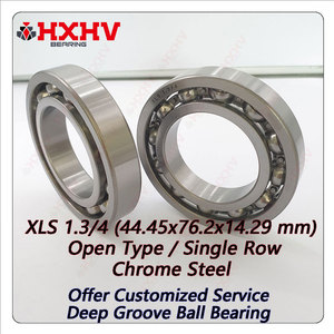 <span class=keywords><strong>XLS</strong></span> 1.3/4ขนาด44.45x76.2x14.29มม. hxhv ตลับลูกปืนเม็ดกลมร่องลึกทำจากเหล็กโครเมี่ยมแบบเปิด - Product Image 2