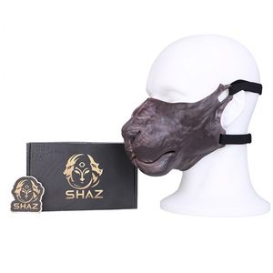 Máscaras de Perro con Diseño de Monstruo al por Mayor para Halloween, Máscara Tallada Ajustable, Máscara Facial BDSM para Juegos Sexuales, Disfraces y Fiestas - Product Image 1