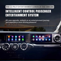 Radio para Auto Android de 12.3 Pulgadas, Sistema de Entretenimiento para Copiloto y Pasajeros, Actualización de Pantalla para Tank 300 2021-2024, Carplay, Bluetooth