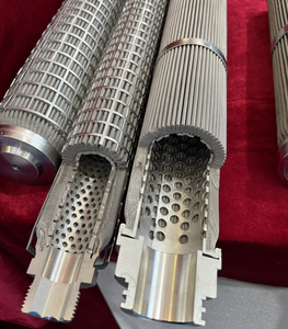 Élément filtrant pliant microporeux de haute qualité SS 304 mailles de filtre de qualité supérieure pour machines textiles fournitures de filtre haut de gamme - Product Image 5