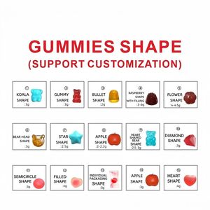 Gummies au citrate de magnésium HDK pour enfants, OEM ODM, vitamines gommeuses personnalisées pour la digestion <span class=keywords><strong>et</strong></span> l'apaisement des enfants - Product Image 6