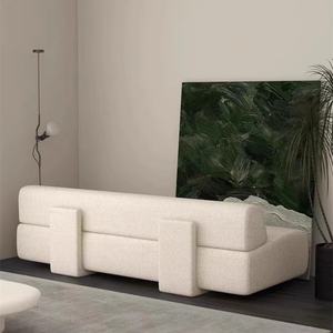 Canapé moderne simple 1/2/3 places, canapé élégant minimaliste pour hôtel, salon, style moderne pour bar, canapé de réception - Product Image 3