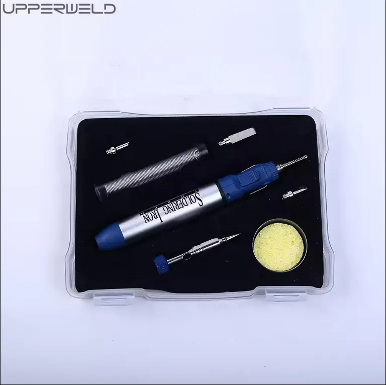 upperweld up006-002 Perfect For Hobbyists Soldering Iron Kit Hot Knife Butane Soldering Iron Torch