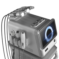 Appareil de beauté Hydra Facial 8 en 1 avec analyseur de peau, rajeunissement de la peau, soins de la peau, machines de soin du visage à l'hydro, jet d'oxygène pour salon et domicile