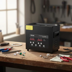 Limpiador ultrasónico Vevor 3L para joyería con cesta, calentador y temporizador para una limpieza mejorada - Product Image 2