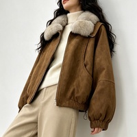 Tyan Damenmode 2026 Herbst Winter Neue Modische Warme Langarm-Daunenjacke mit Fuchspelz