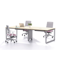 Bureau de direction haut de gamme pour PDG, table de bureau de luxe pour manager, design OEM de pointe
