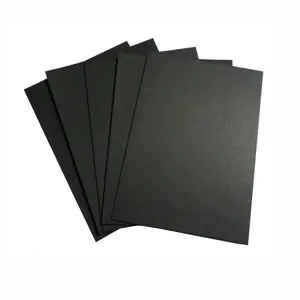 Black Craft Paper Pure Wood Pulp Black Cardboard Paper Diy Upscale