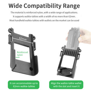 วิทยุสื่อสารไร้สายพร้อมคลิปปรับได้สำหรับตำรวจรักษาความปลอดภัยและกลางแจ้ง VIN-DJJ-01วิทยุสองทาง - Product Image 3