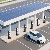 Chargeur de voiture électrique Soongo Super Fast GBT 20kw 30kw 40kw 22kw Byd, système de charge solaire pour la maison