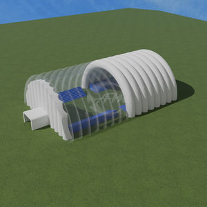 Grand bâtiment d'air de tente de cour de dôme de sports de tennis de <span class=keywords><strong>structure</strong></span> annonçant le produit <span class=keywords><strong>gonflable</strong></span> de hangar - Product Image 5