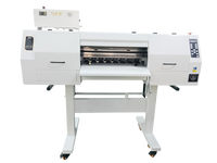 Nueva Impresora de Inyección de Tinta DTF de 4 Cabezales 3200, Plotter Digital Automático de 60 cm para Películas PET, Impresora de Camisetas de Alta Estabilidad con Tinta de Pigmento, 1 Año de Garantía