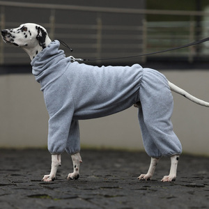 Qiqu Pet Supplies Luxury Eco-Friendly Custom New Designers Full Body Suit Dog Jumpsuit Italian <strong>Greyhounds</strong> Whippets Cozy <strong>Fleece</strong> - Product Image 2
