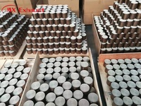 Konverter Katalitik Logam Aliran Tinggi Universal MX Exhaust Honeycomb Carrier untuk Sistem Knalpot Euro5 Euro6