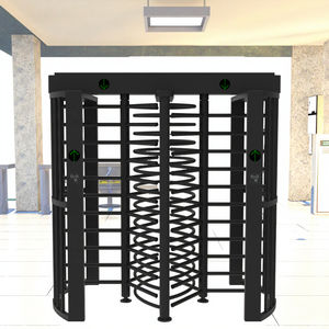 Tourniquets noirs pleine hauteur de haute qualité avec accès RFID et système de billetterie QR Moteur d'ouverture automatique pour les installations de gymnastique - Product Image 6