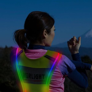 Venta caliente <span class=keywords><strong>en</strong></span> <span class=keywords><strong>Amazon</strong></span> LED <span class=keywords><strong>trabajo</strong></span> <span class=keywords><strong>de</strong></span> seguridad chaleco reflectante con bolsillo - Product Image 3